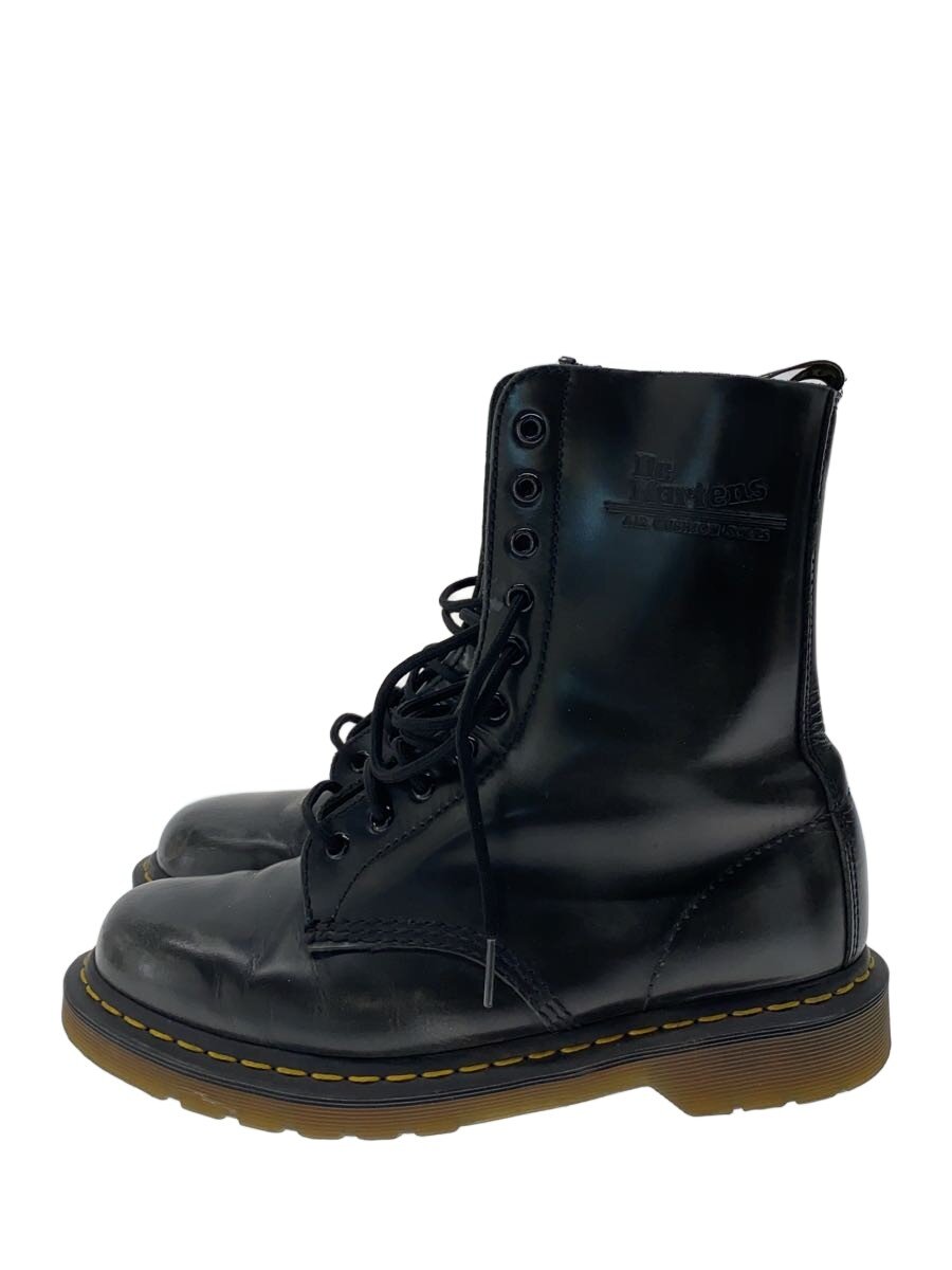 【中古】Dr.Martens◆レースアップブーツ/US9/BLK/1490【シューズ】