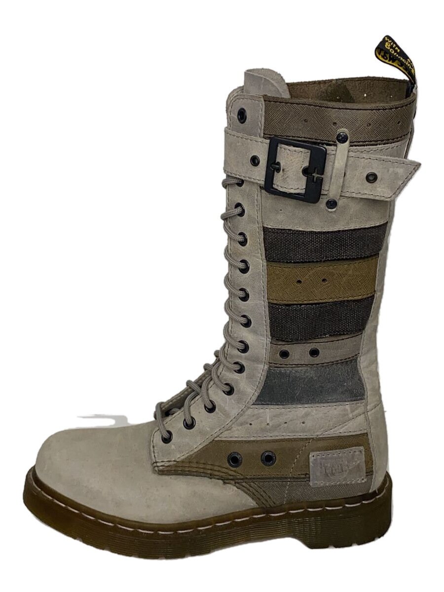 【中古】Dr.Martens◆シューズ/US7/GRY/なめし革/AW006【シューズ】