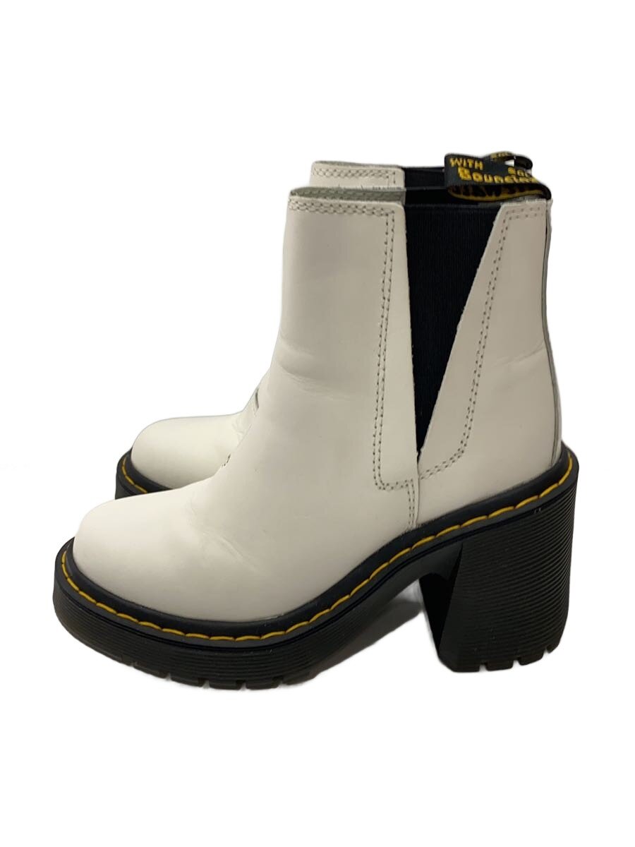 【中古】Dr.Martens◆SPENCE/サイドゴアブーツ/UK3/WHT/なめし革【シューズ】