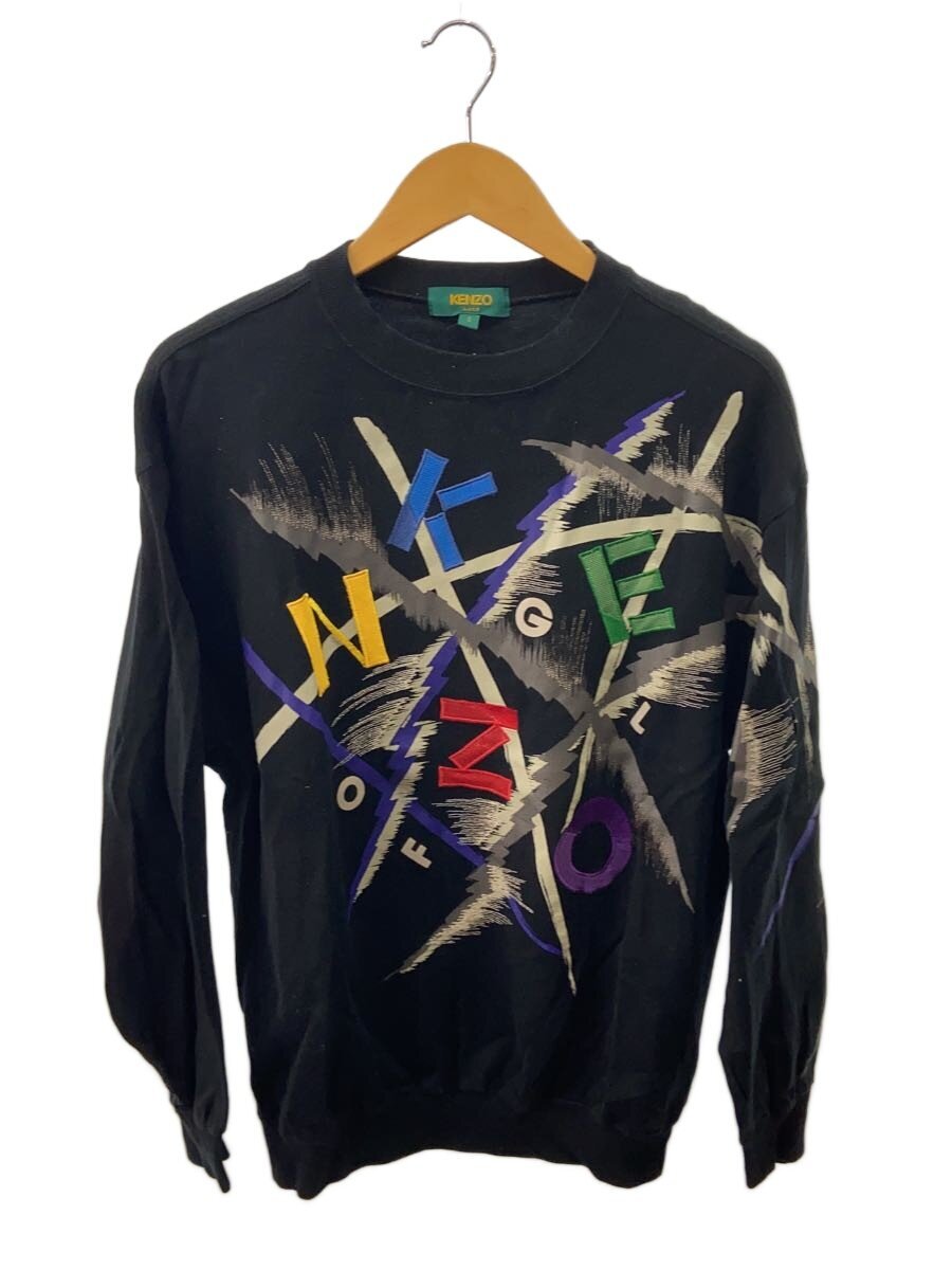 【中古】KENZO GOLF◆流汗/3/綿織物/BLK【メンズウェア】
