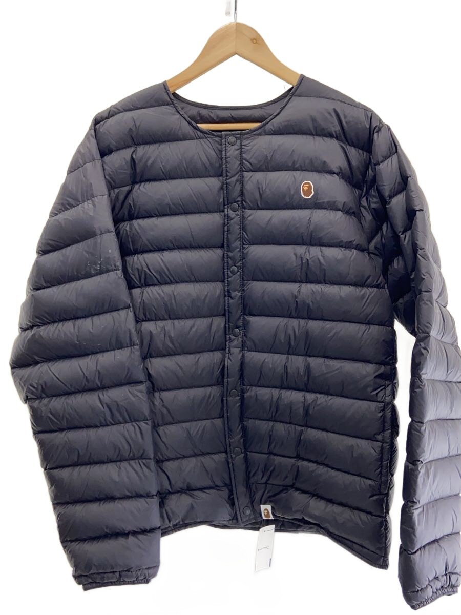 【中古】A BATHING APE◆ダウンジャケット/--/ナイロン/ブラック/無地/001GDG201006X【メンズウェア】|2nd STREET 店