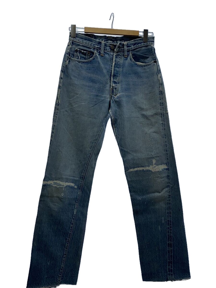 【中古】Levi’s◆60s/501/BIGE後期/名取り草裏4/足長R/平行編み目/引っ切り無いズボン下/綿織物/IDG【メンズウェア】