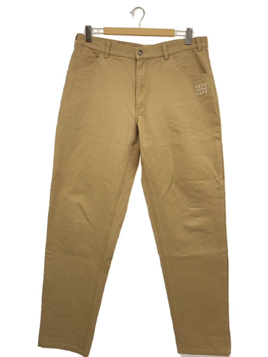 【中古】CITY COUNTRY CITY◆CANVAS BUGGY PANTS/M/綿織物/CML/CCC-243P002【メンズウェア】