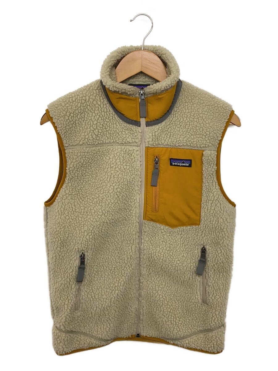 【中古】patagonia◆より良い/XS/ポリエステル/CRM/STY23048FA19【メンズウェア】