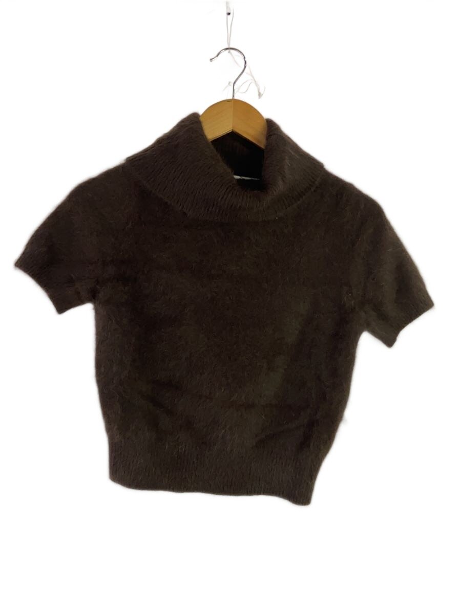 【中古】SNIDEL◆編み物・プルオーバー(朦々たる)/one/羊毛/SWNT254093【レディース御召しもの】