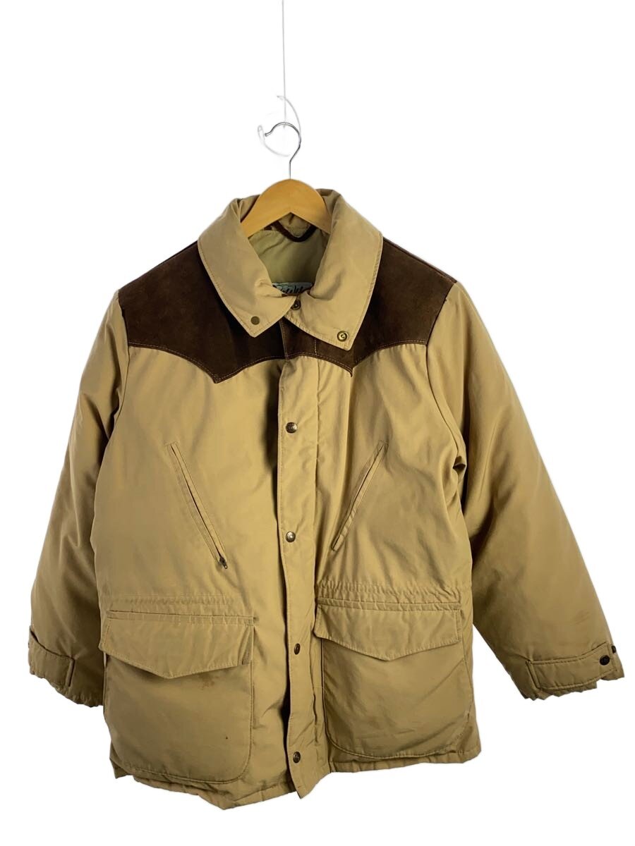 【中古】Schott◆ダウンジャケット/M/ナイロン/キャメル【メンズウェア】|2nd STREET 店