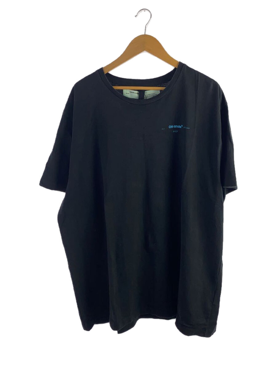 【中古】OFF-WHITE◆Tシャツ/S/コットン/BLK/OMAA038F18185005/首周り色移り有//【メンズウェア】｜2ｎｄ STREET 店