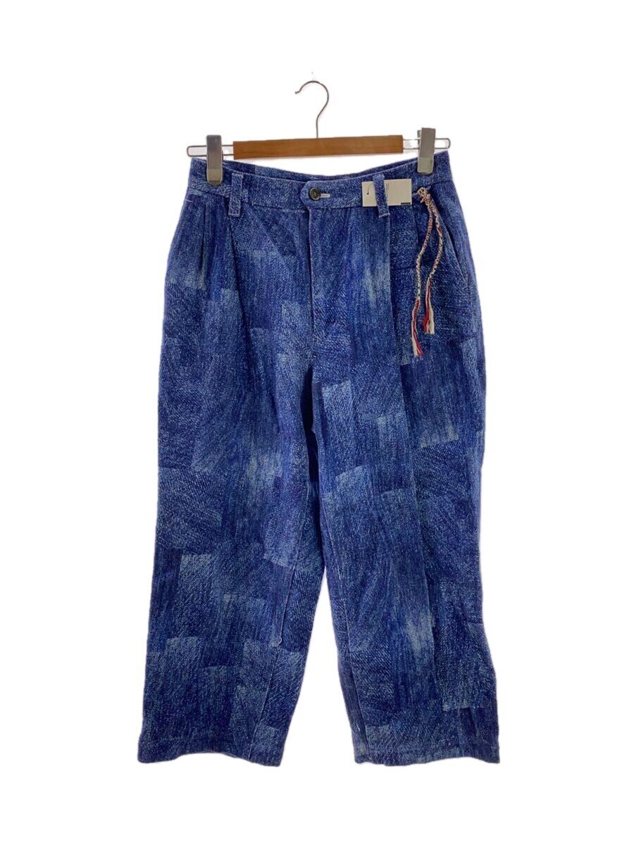 【中古】NEZU YOHINTEN◆24SS/FAKE DENIM 2PLEATS PT/ズボン下/下つ方/1/綿織物/青味/100617//【メンズウェア】