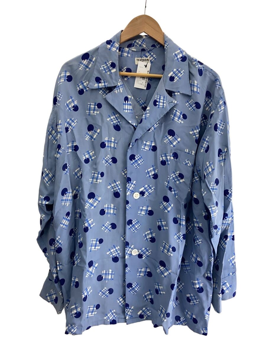 【中古】TEXTRON/半袖シャツ/ブルー/総柄【メンズウェア】|2nd STREET 店