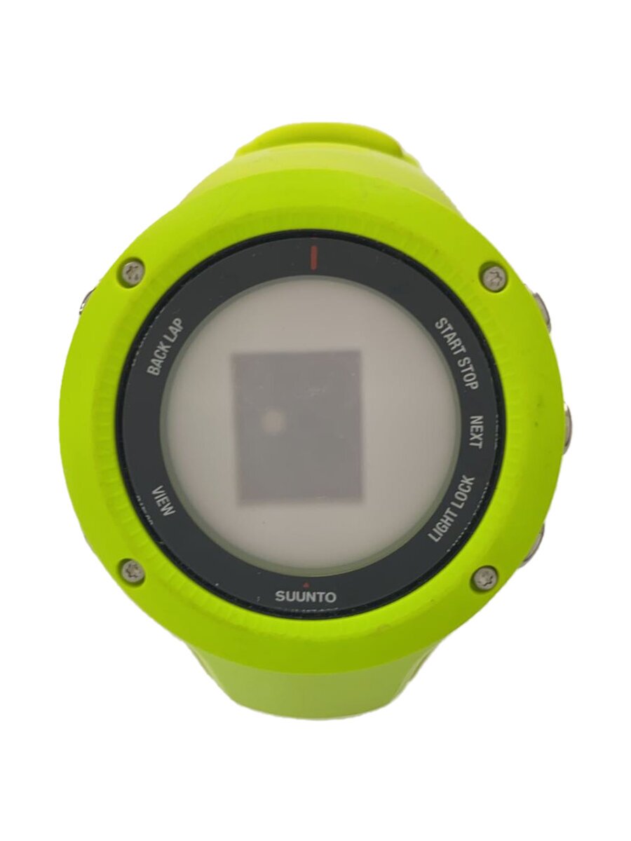 【中古】SUUNTO◆石英ウオッチ/デジタル/YLW【服飾雑貨他】