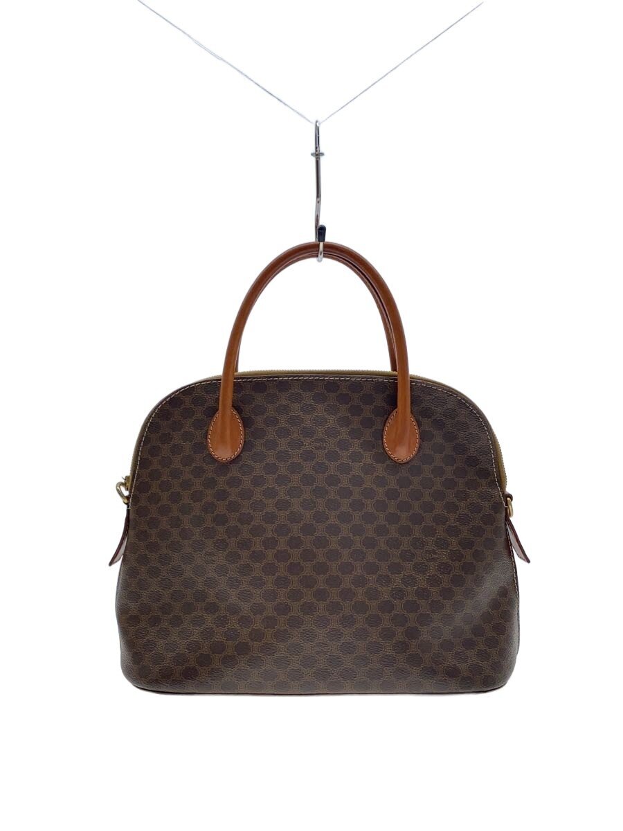 【中古】CELINE◆ハンドバック/--/BRW/総柄【御徒面子】