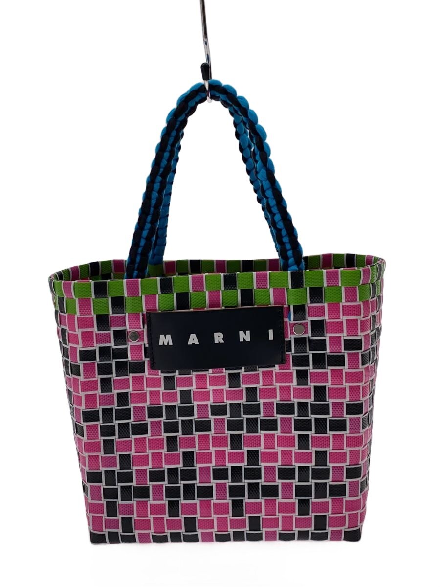 【中古】MARNI◆カゴ御徒面子/--/PNK//【御徒面子】