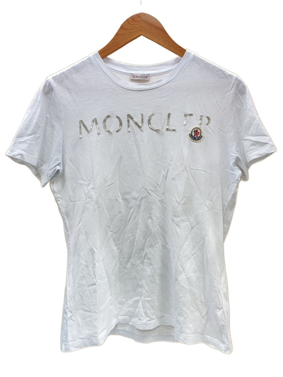 【中古】MONCLER◆プルオーバー/S/綿織物/WHT/F10938C71510【メンズウェア】