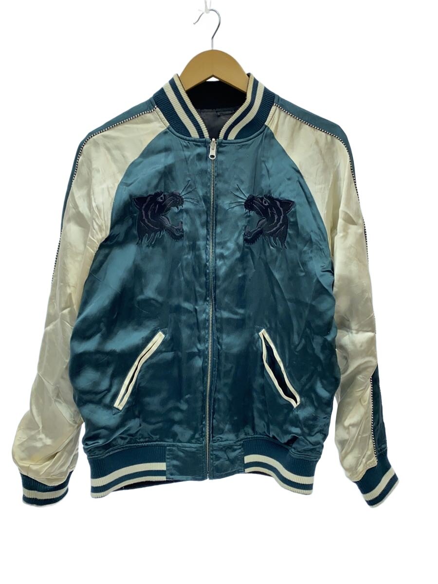 【中古】絡繰魂◆スカジャン/--/レーヨン/BLU/総柄【メンズウェア】｜2ｎｄ STREET 店 13,042円
