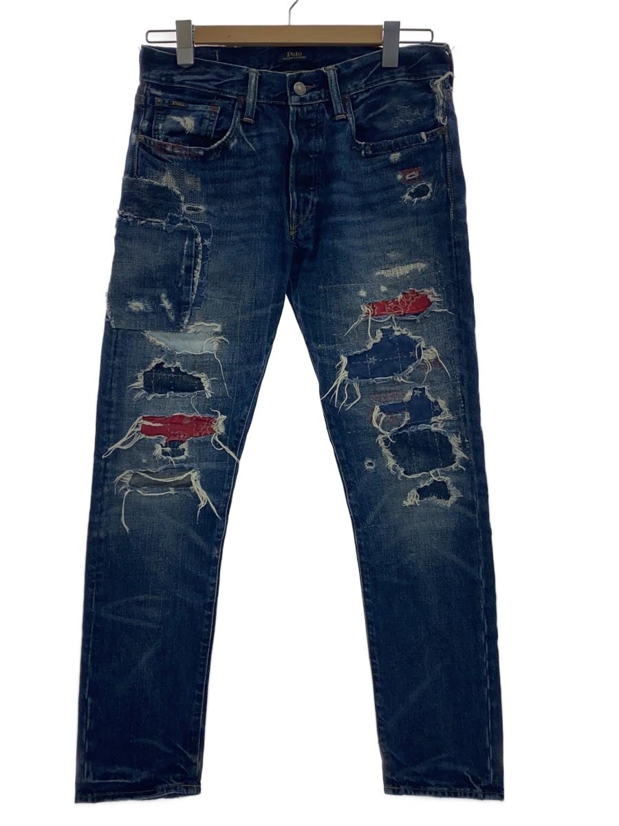 【中古】POLO RALPH LAUREN◆THE SULLIVAN SLIM/30/ジーンズ/IDG/名取り草打ちこわれるあり/710692116001【メンズウェア】