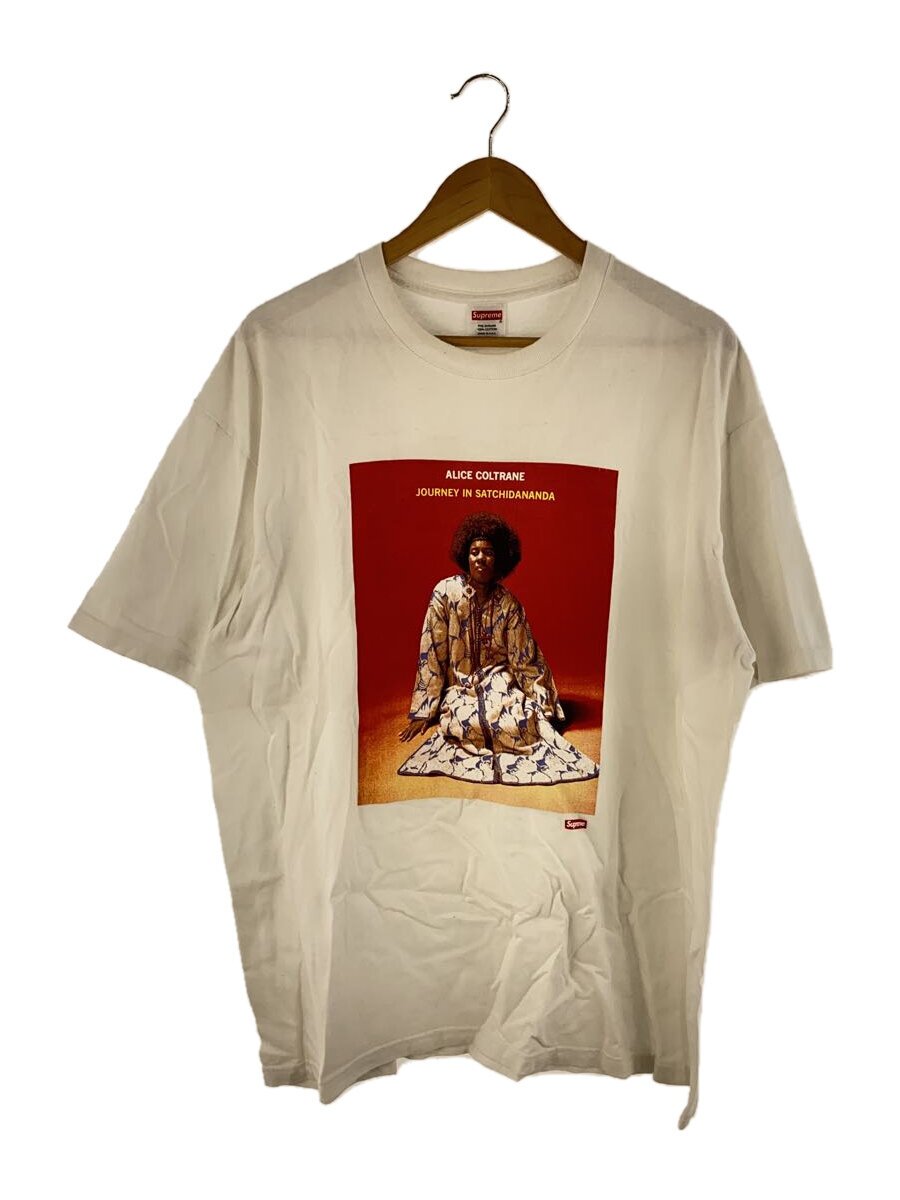 【中古】Supreme◆24SS/ALICE COLTRANE/TEE/プルオーバー/XL/綿織物/WHT/刷り上げる//【メンズウェア】