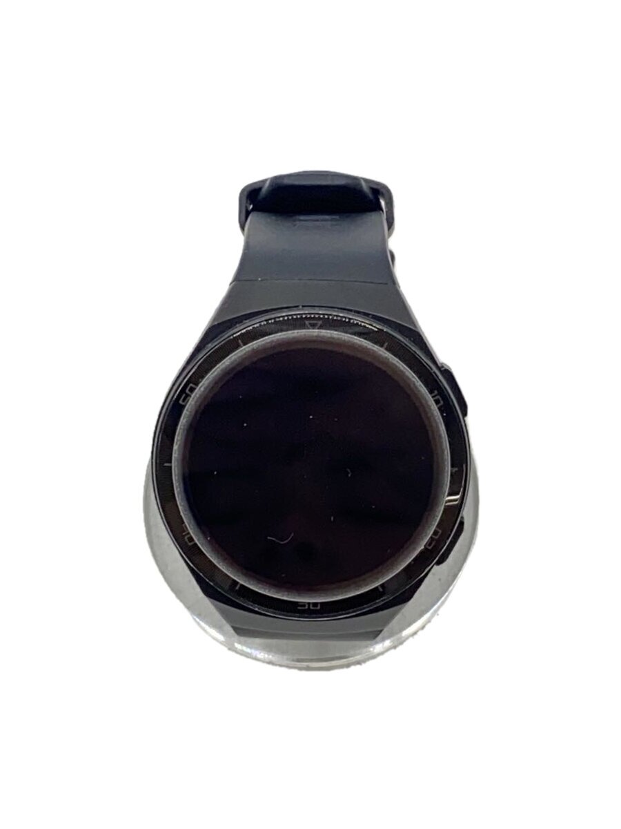 【中古】Huawei◆スマートウォッチ/アナログ/天然ゴム/BLK/HCT-B19/HUAWEI WATCH GT 2e-080/【服飾雑貨他】