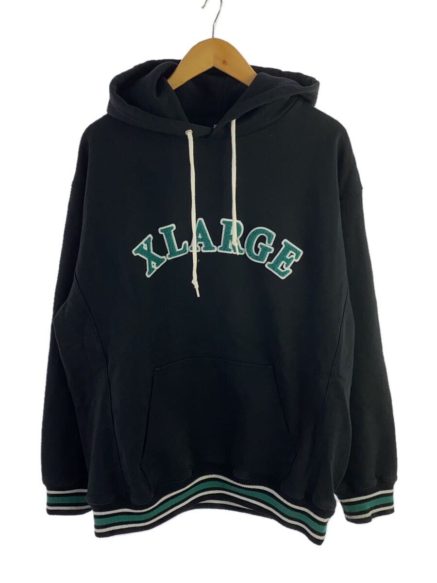 【中古】X-LARGE◆パーカー/L/綿織物/BLK/? NULL ?【メンズウェア】