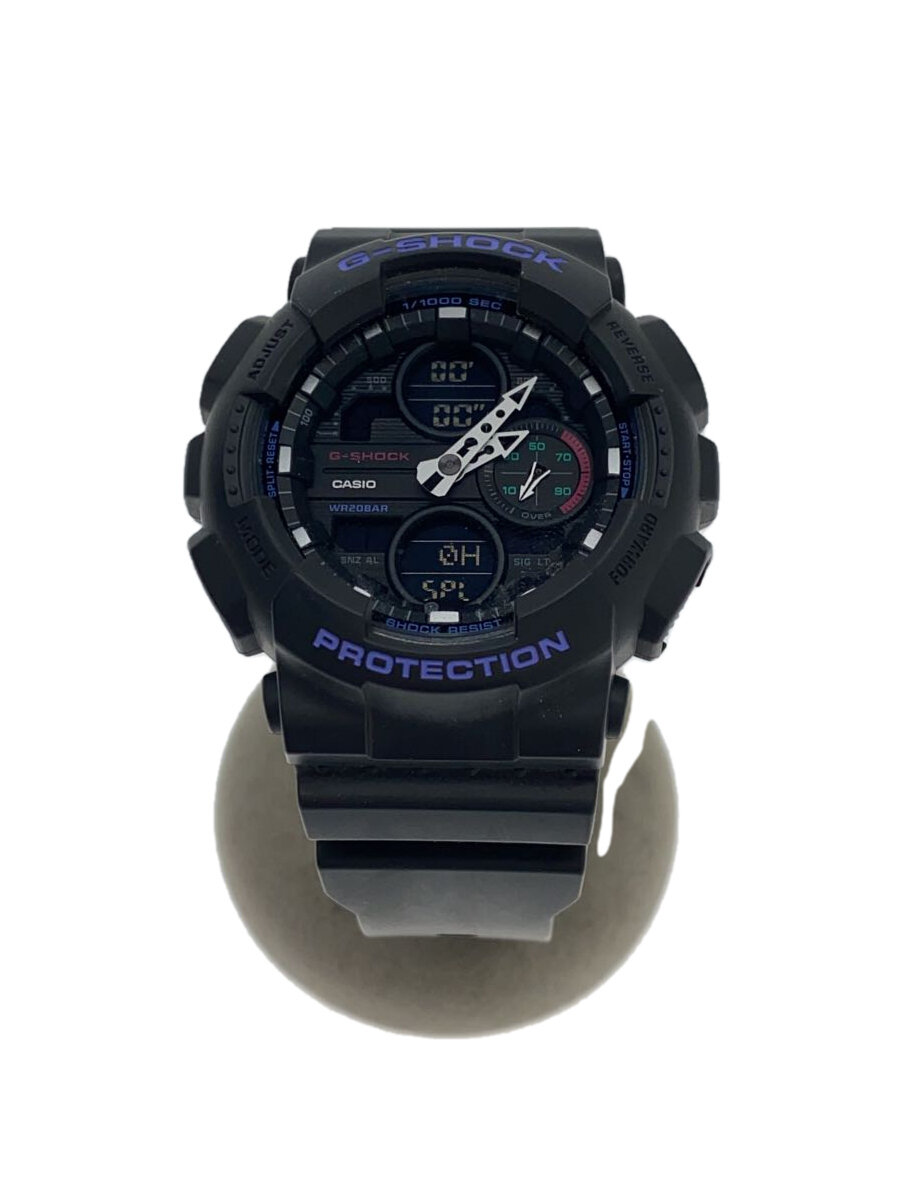 【中古】CASIO◆石英ウオッチ_G-SHOCK/デジアナ/--/BLK/BLK//【服飾雑貨他】