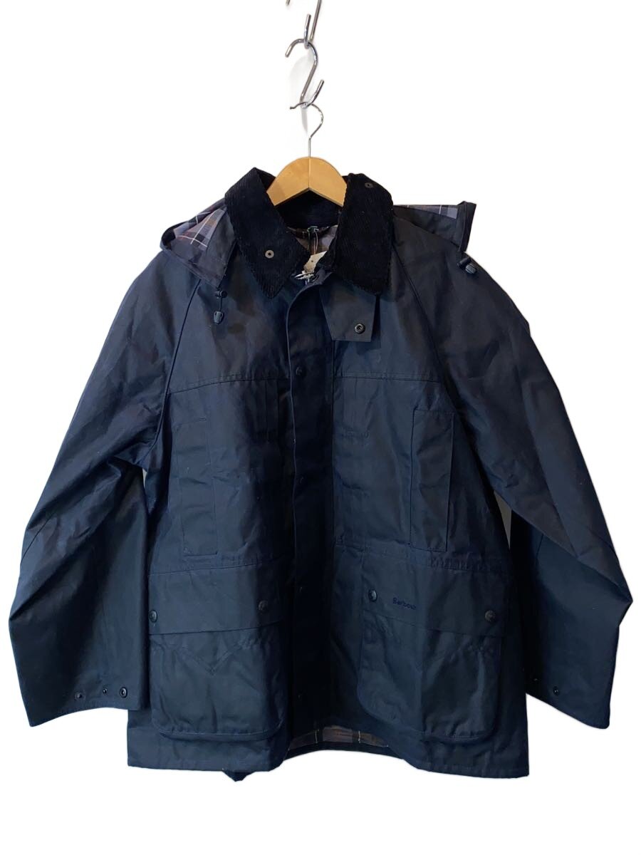 【中古】Levi’s◆×Barbour/25AW/OVERSIZED BEDALE WAXED JACKET/L/綿織物/NVY【メンズウェア】
