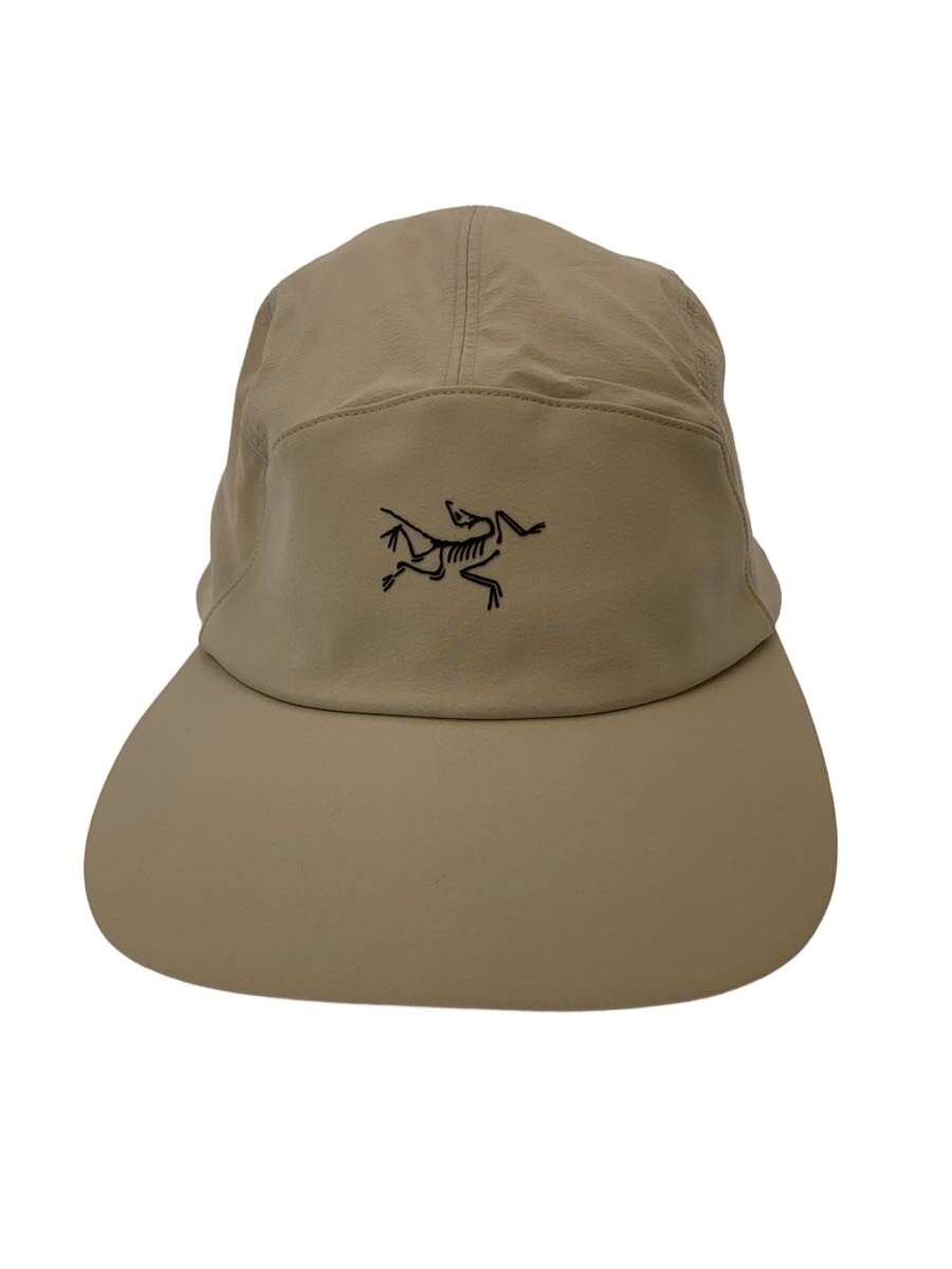 【中古】ARC’TERYX◆GAMMA 5 PANEL CAP/ヴァスコ・ダ・ガマ5ダイアログボックス旗がしら/M/ナイロン/ベージュ/X000009484//【服飾雑貨他】