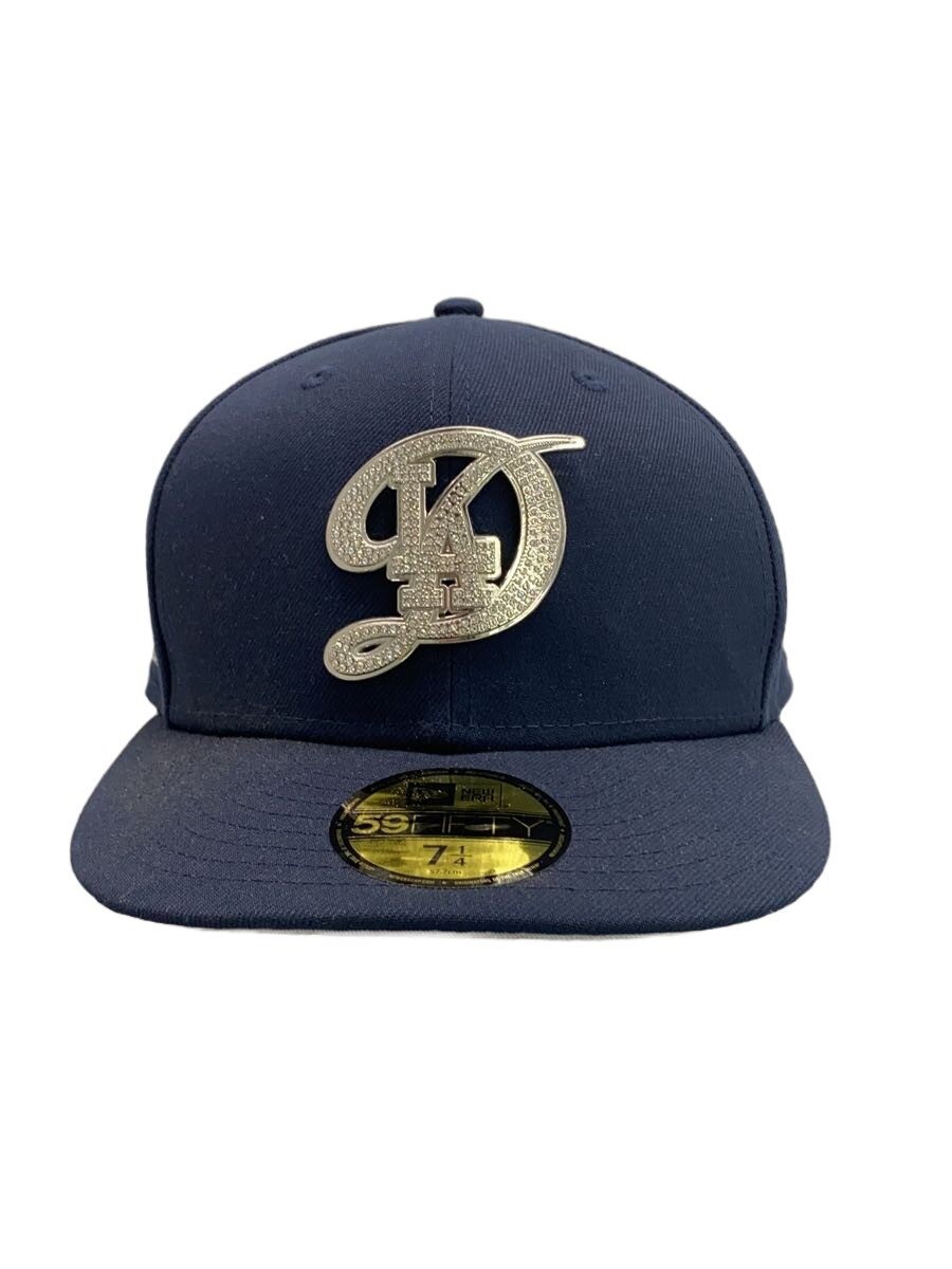 【中古】NEW ERA◆旗がしら/7 1/4/BLK/メンズ【服飾雑貨他】