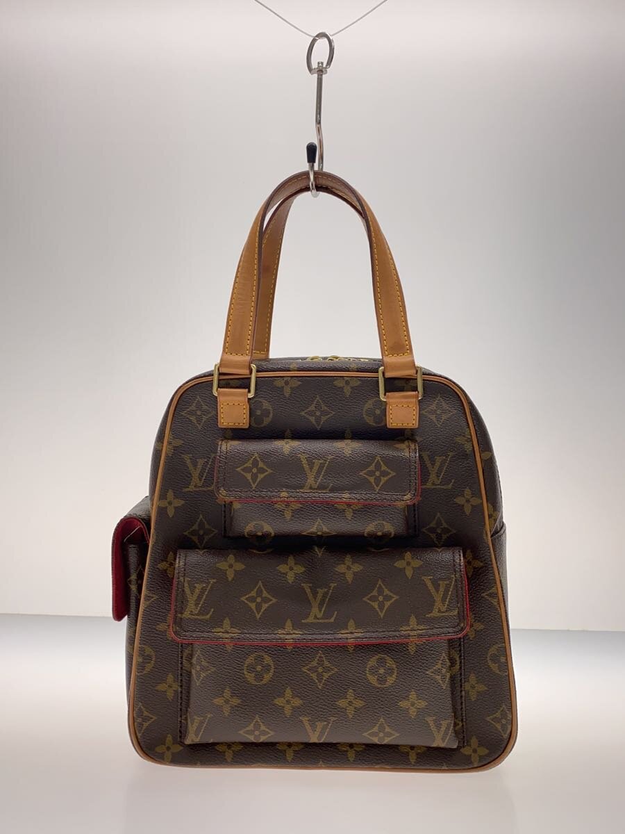【中古】LOUIS VUITTON◆エクサントリ・シテ_モノグラム・キャンバス/PVC/BRW【バッグ】|2nd STREET 店