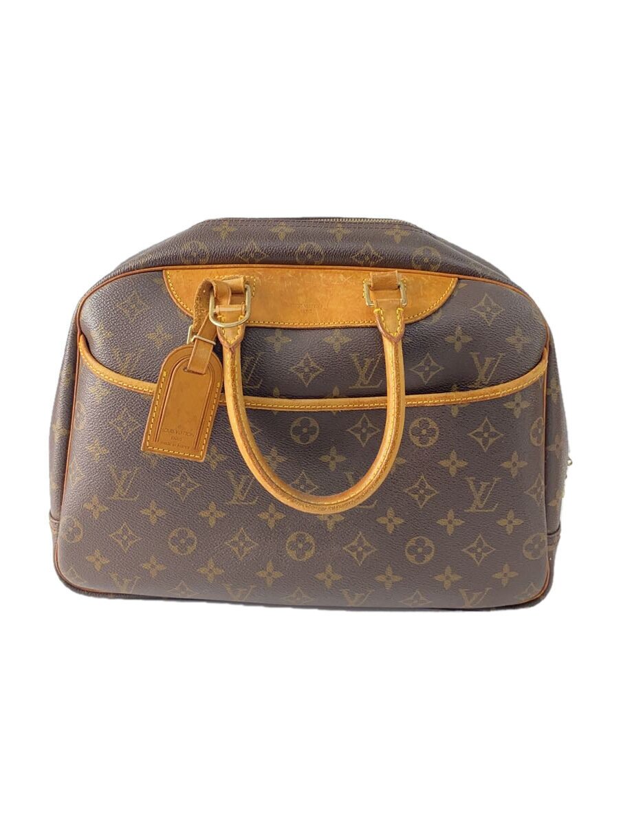 【中古】LOUIS VUITTON◆2)ボーリング・ヴァニティ(ドーヴィル)_モノグラム・キャンバス_BRW/PVC/BRW【バッグ】｜2ｎｄ STREET 店