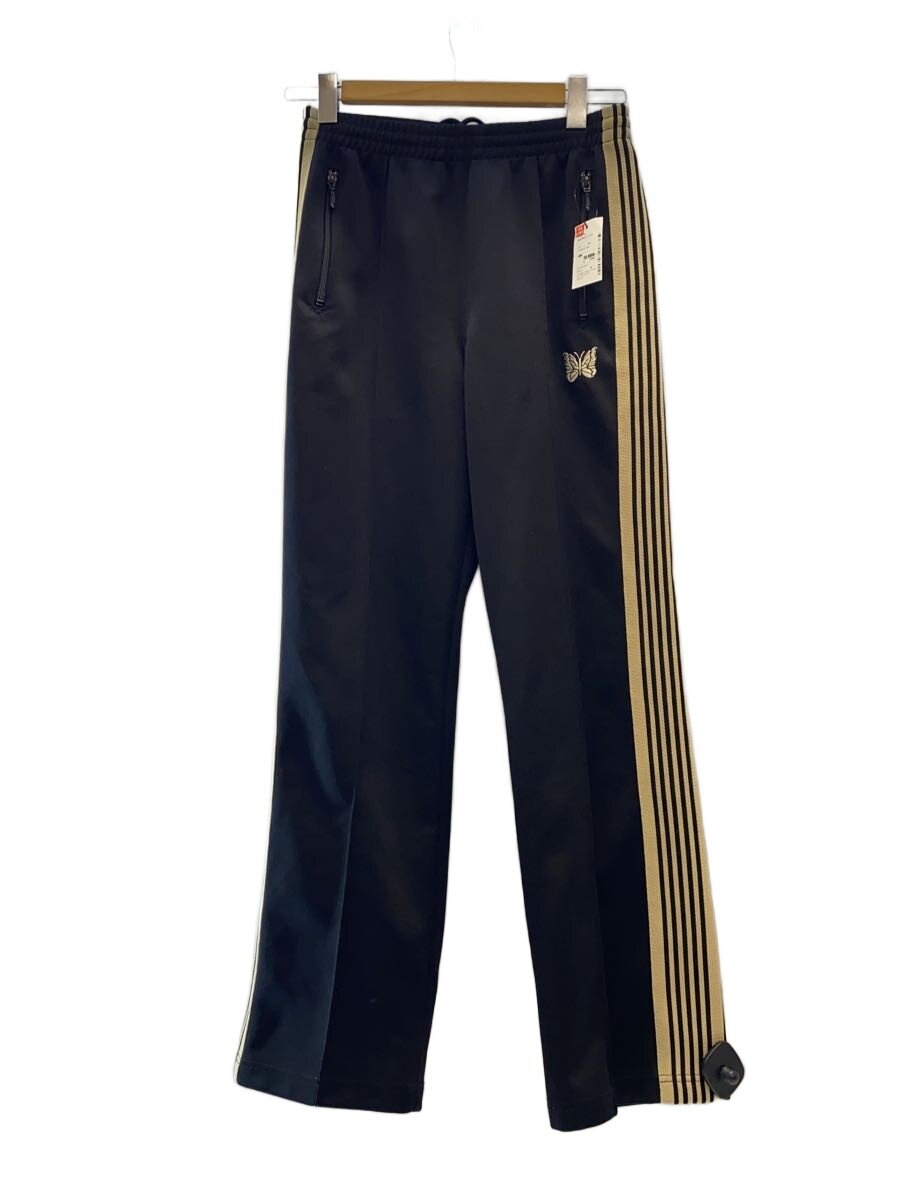 【中古】Needles◆LHP別注/TRACK PANTS/下つ方/XS/ポリエステル/BLK/NS1615【メンズウェア】