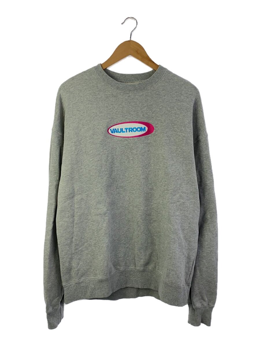 【中古】vaultroom◆ロゴ/スウェット/L/コットン/GRY【メンズウェア】｜2ｎｄ STREET 店