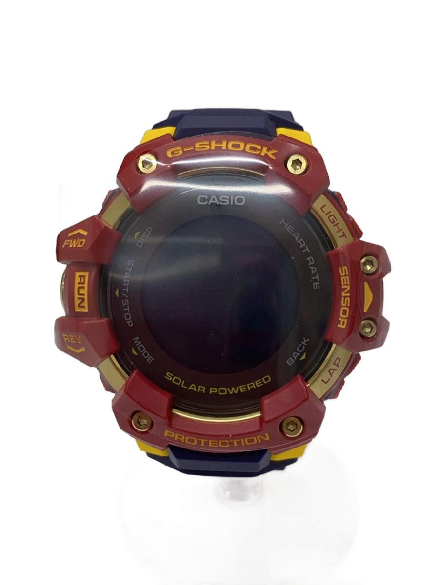 【中古】CASIO◆ソーラーウオッチ_G-SHOCK/デジタル/BLK/NVY【服飾雑貨他】
