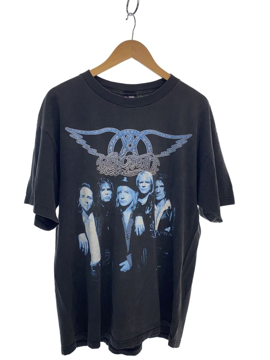 【中古】giant◆ティーシャツ/--/綿織物/BLK【メンズウェア】