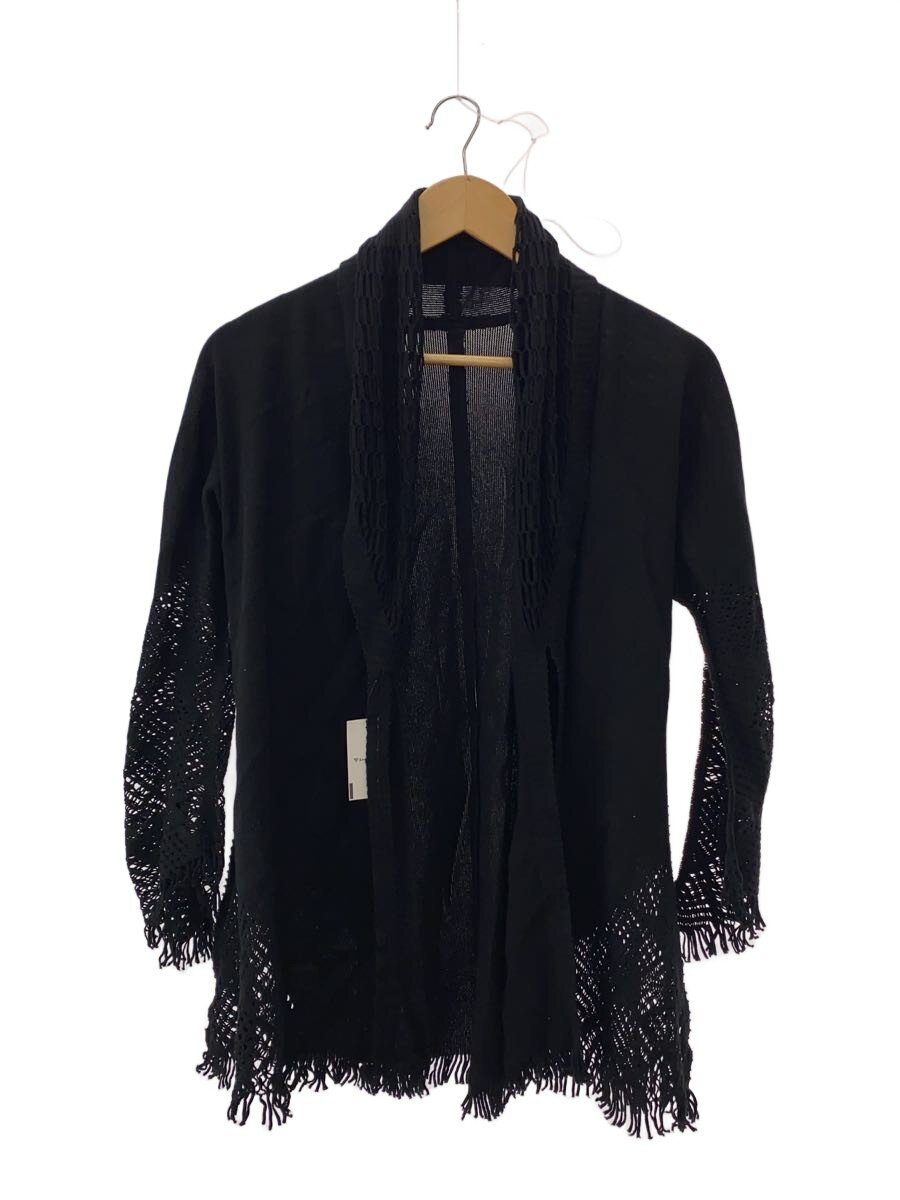 【中古】ISSEY MIYAKE FETE◆カーディガン(薄手)/2/コットン/BLK/if84ko637【レディースウェア】|2nd STREET 店
