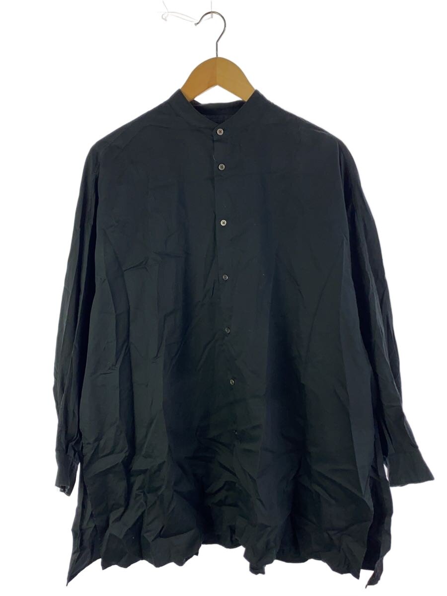 【中古】Graphpaper◆Silicon poplin Deep Slit Band Collar/--/コットン/BLK/GL243-50149//【レディースウェア】｜2ｎｄ STREET 店 11,070円