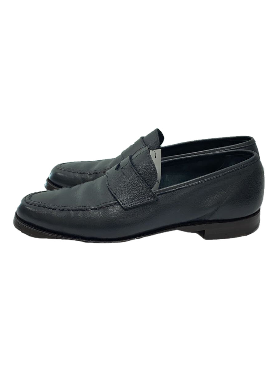 【中古】CROCKETT&JONES◆ローファー/US6.5/BLK/レザー/? NULL ?【シューズ】｜2ｎｄ STREET 店
