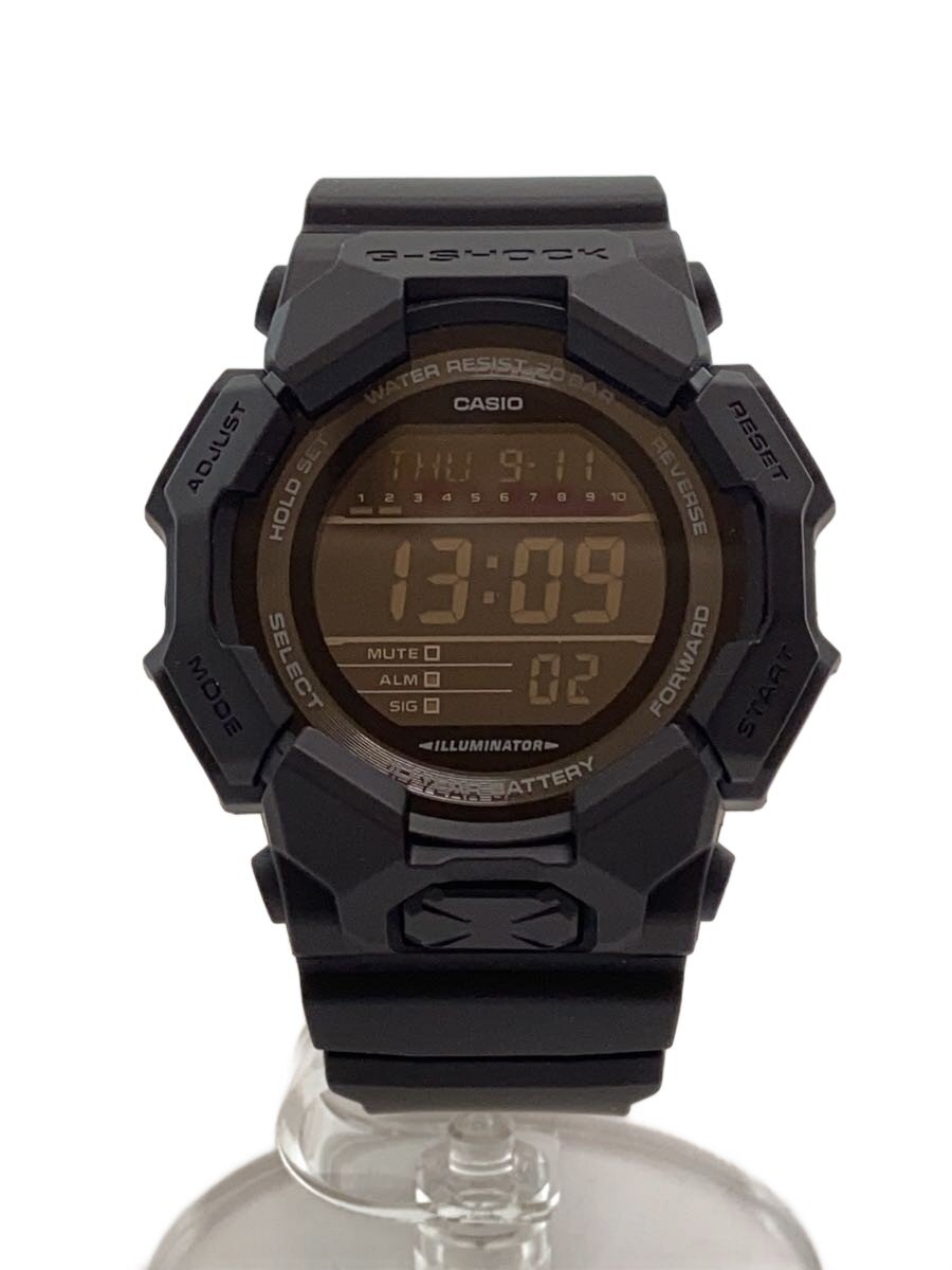 【中古】CASIO◆石英ウオッチ_G-SHOCK/デジタル/--/BLK/BLK/SS/? NULL ?【服飾雑貨他】