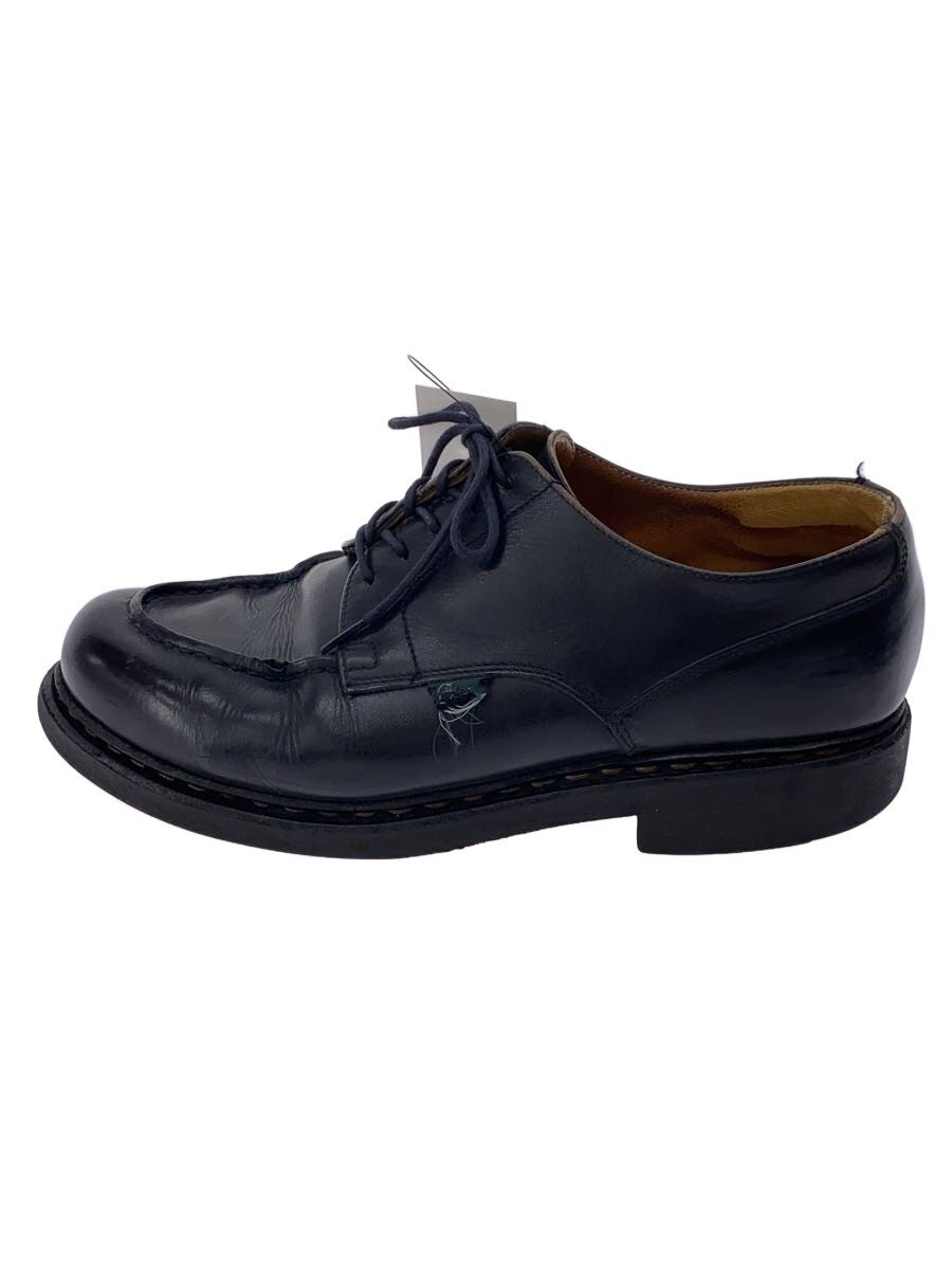 【中古】Paraboot◆ジャンゲーム盤/シューズ/--/BLK/なめし革//【シューズ】