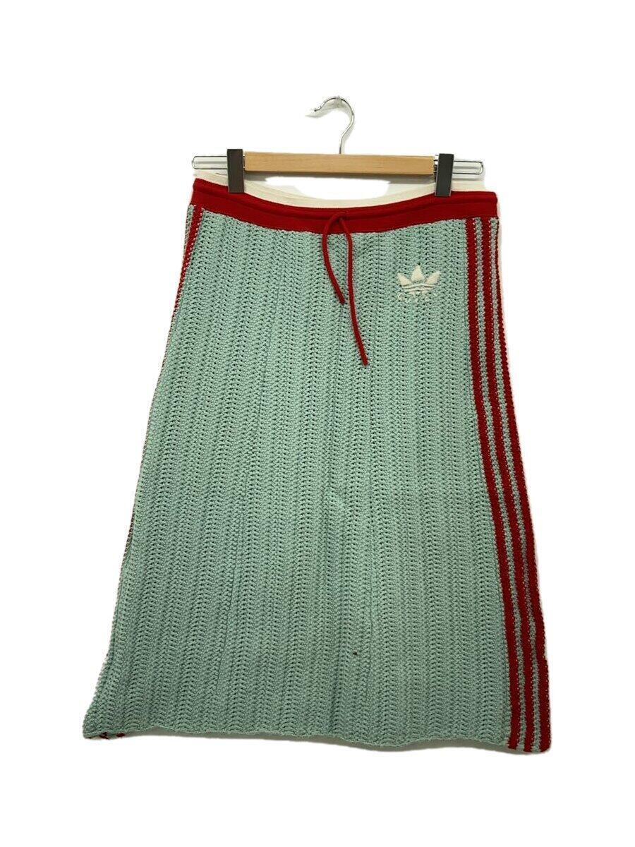 【中古】GUCCI◆ローゲージニットスカート/M/綿織物/青碧/702856【レディース御召しもの】