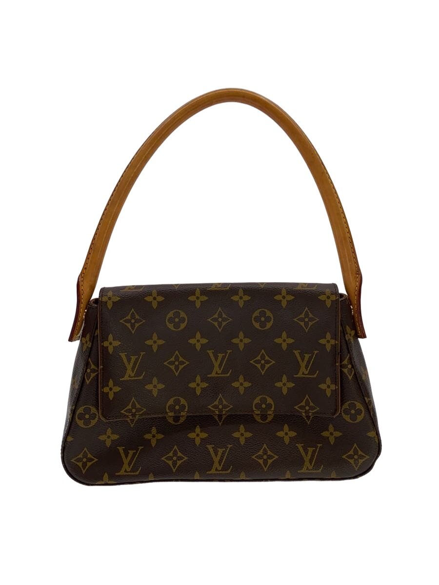 【中古】LOUIS VUITTON◆ミニ・ルーピング_モノグラム・キャンバス/PVC/BRW//【バッグ】｜2ｎｄ STREET 店