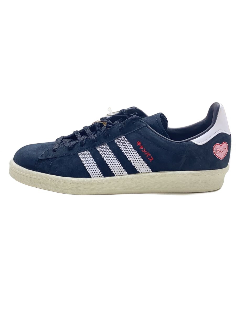 【中古】adidas◆帆布/引き舟付/ローカットスニーカー/27糎/BLK/GY4586//【シューズ】