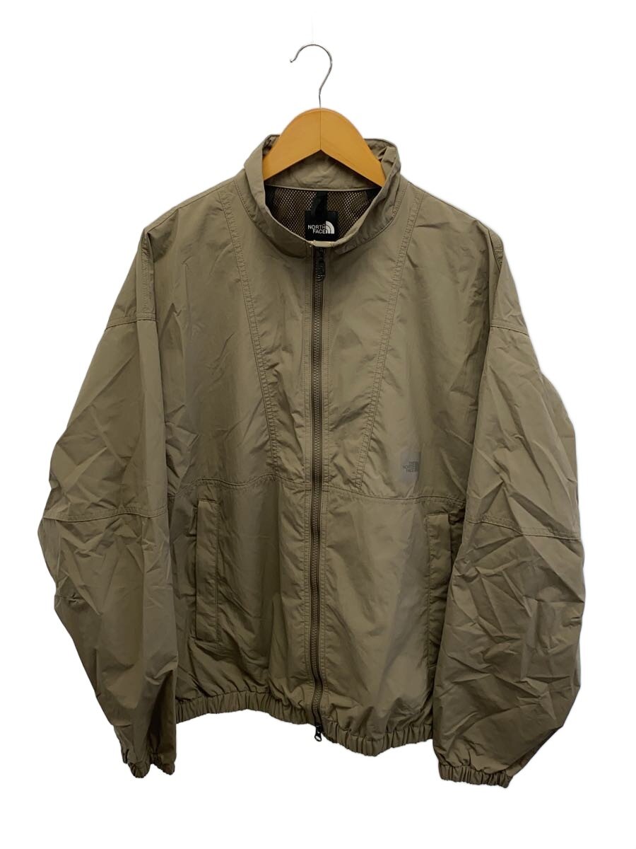 【中古】THE NORTH FACE◆ENRIDE TRACK JACKET_エンライドトラックジャケット/XL/ナイロン/KHK/無地【メンズウェア】｜2ｎｄ STREET 店