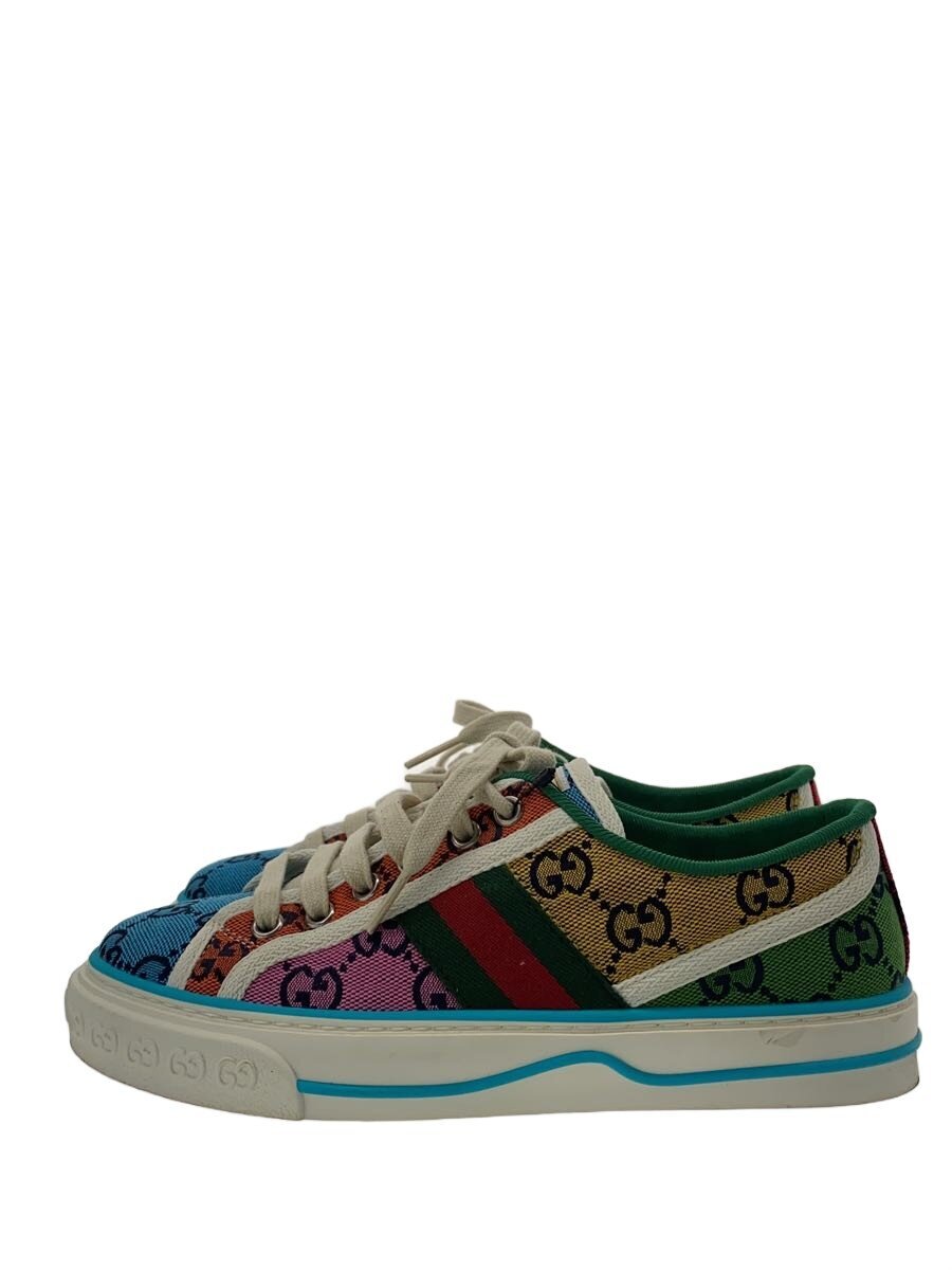 【中古】GUCCI◆古典派音楽/GGスプリームローカットスニーカー/35.5/マルチ色つや【シューズ】