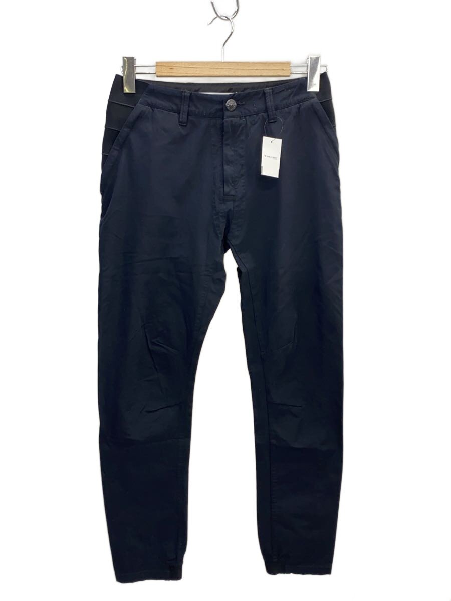 【中古】STONE ISLAND◆ストレートパンツ/30/コットン/BLK/661530806【メンズウェア】｜2ｎｄ STREET 店
