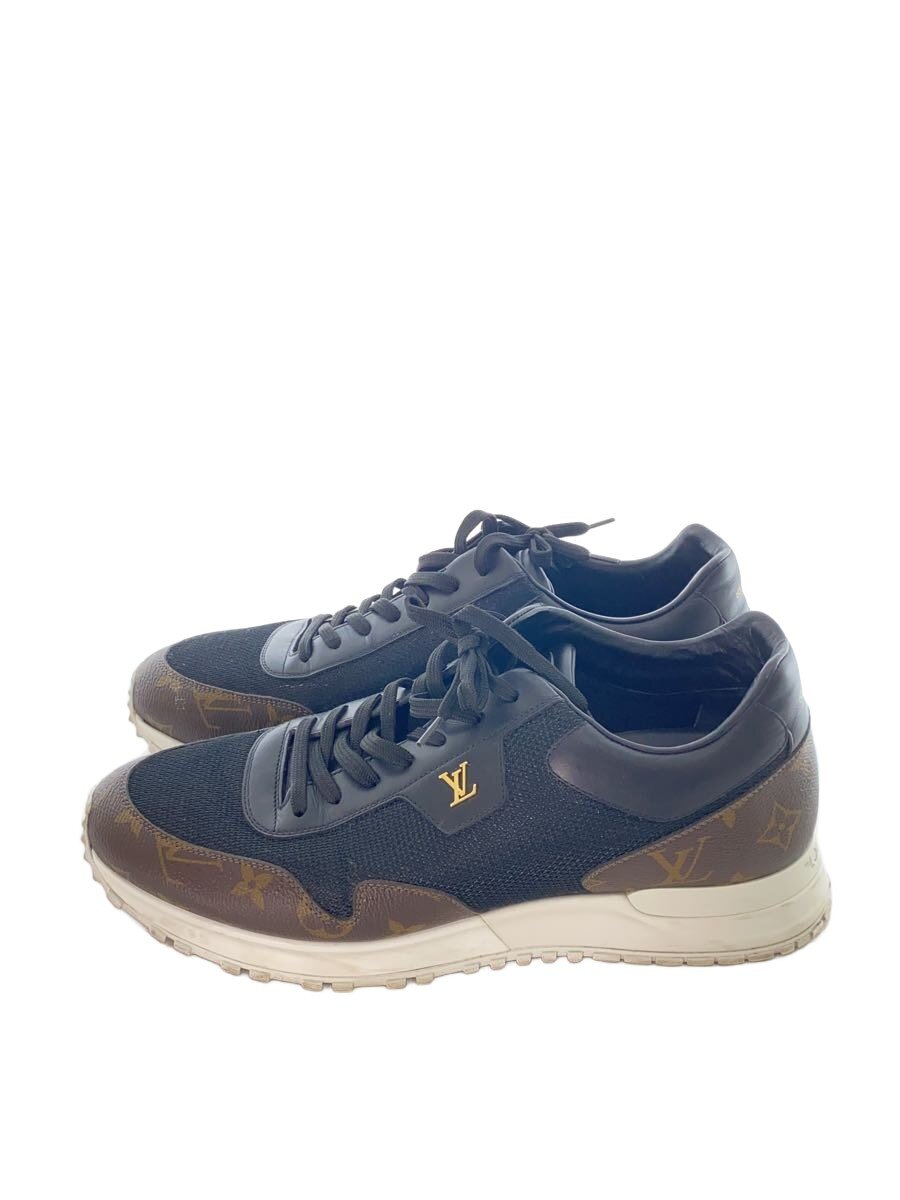 【中古】LOUIS VUITTON◆ランアウェイライン/ローカットスニーカー/UK9/BRW/PVC【シューズ】