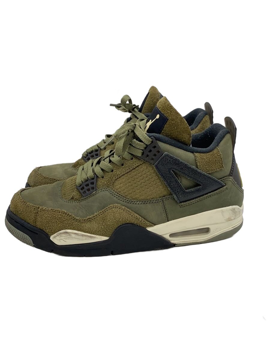 【中古】NIKE◆AIR JORDAN 4 RETRO_エアジョーダン 4 レトロ/28cm/KHK【シューズ】｜2ｎｄ STREET 店