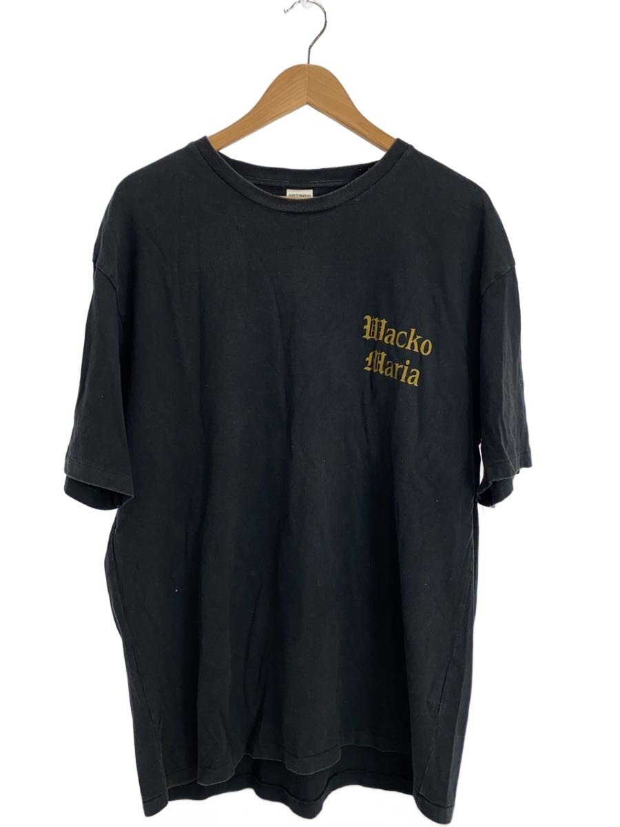 【中古】WACKO MARIA◆プルオーバー/聖母聖処女マリア/XL/綿織物/BLK//【メンズウェア】