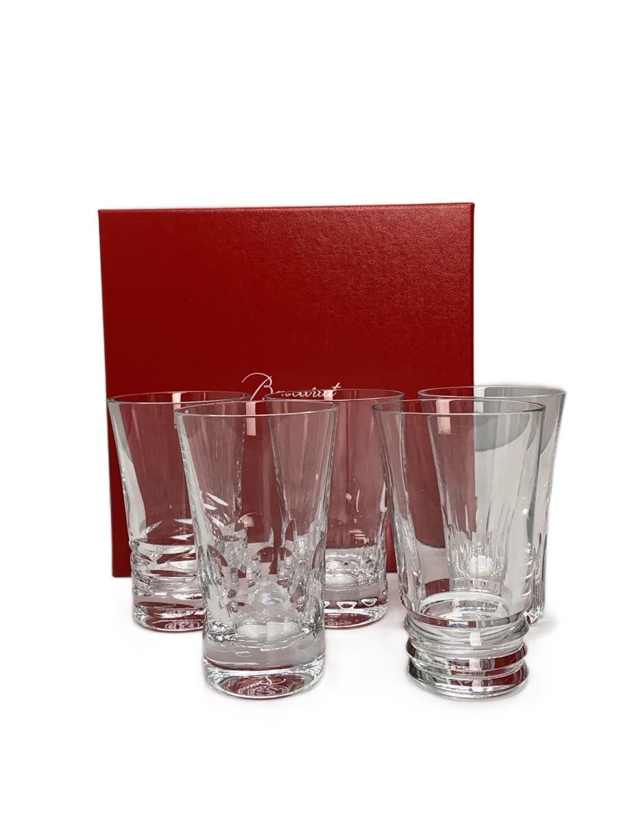 【中古】Baccarat◆グラス/5点セット/グラスジャパン5客アソート【キッチン用品】