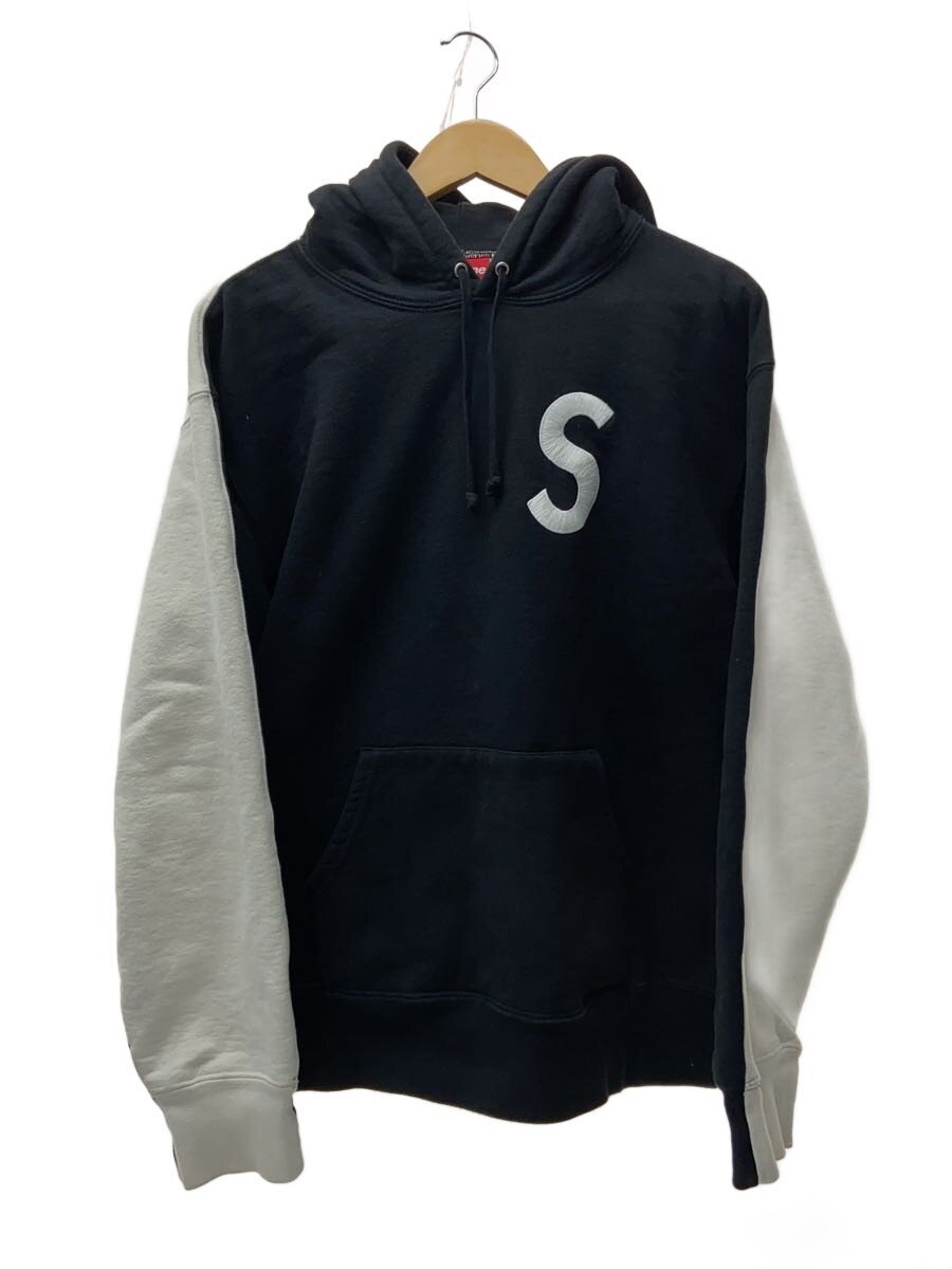 【中古】Supreme◆パーカー/M/綿織物/BLK/無地【メンズウェア】