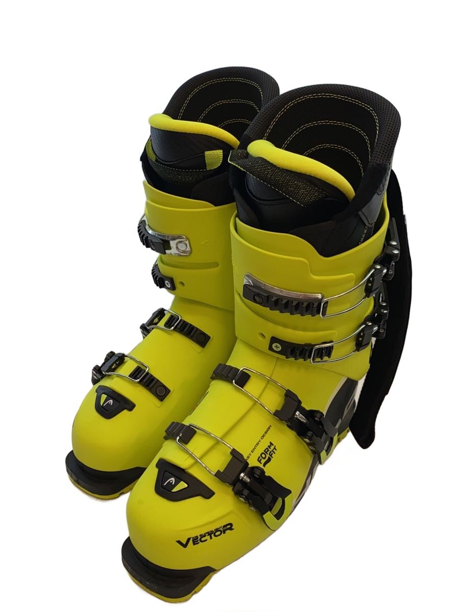 【中古】HEAD◆スキーの板ブーツ/26.5珊/YLW/成年者/VECTOR EVO 105 SUPER【運動競技】