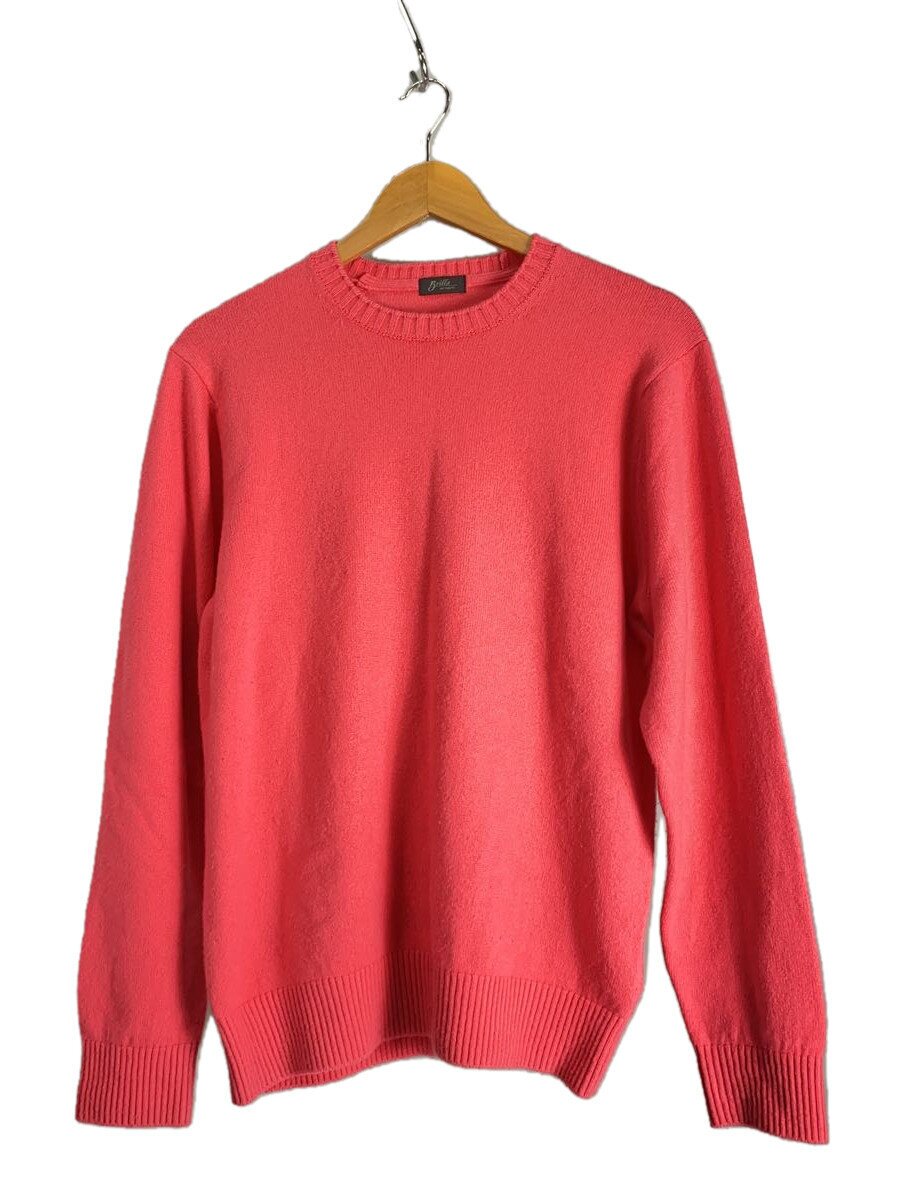 【中古】BRILLA per il gusto◆編み物・スウェーター(朦々たる)/L/カシミヤ/PNK/24-15-0242-148//【レディースお召しもの】